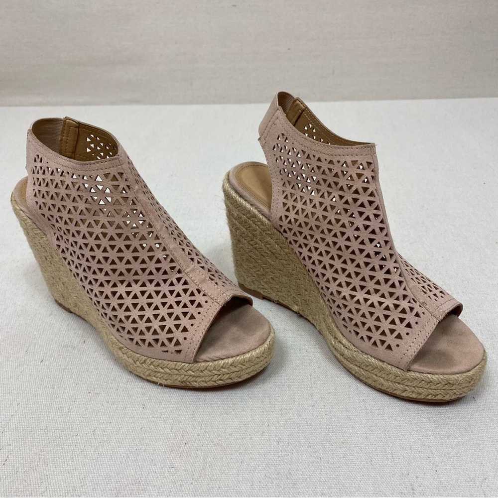 Altar’d State Athena Nude Espadrille Slingback Sandals